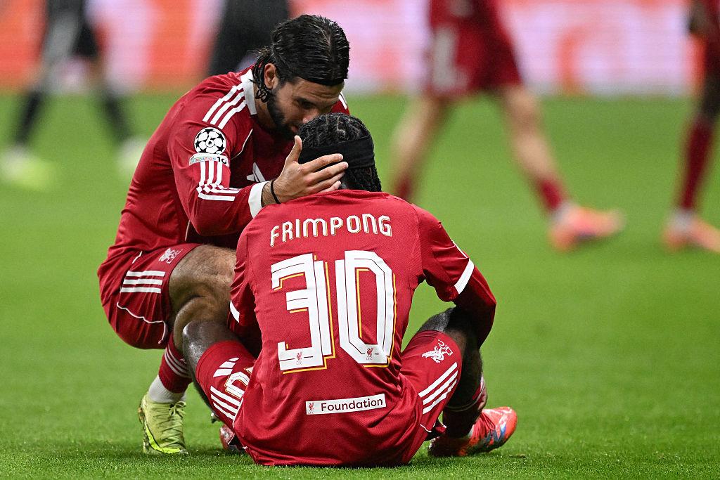 Liverpool kehilangan Jeremie Frimpong dan Dominik Szoboszlai lawan Villarreal