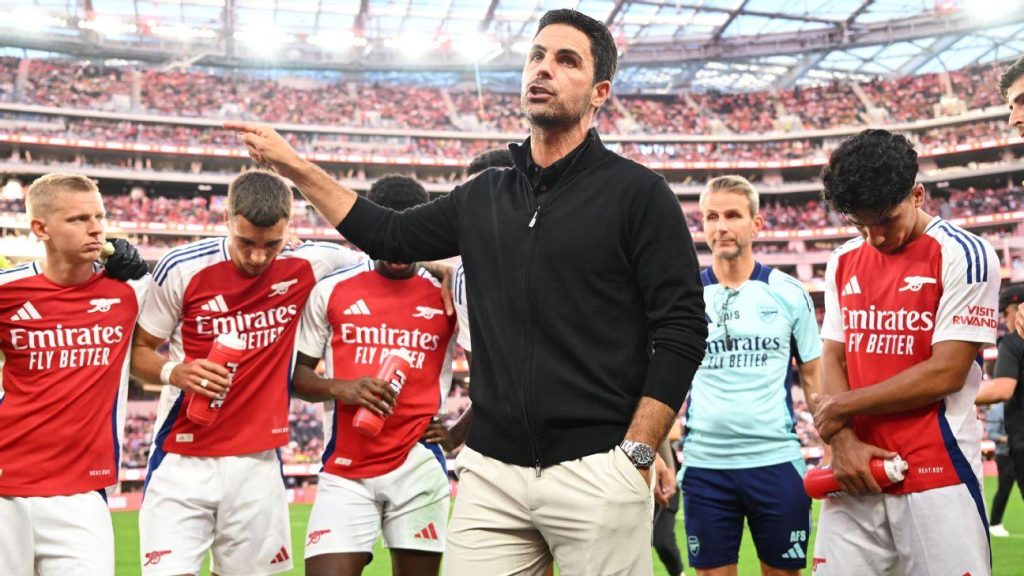Mikel Arteta puji kesabaran Arsenal setelah menang atas Nottingham Forest